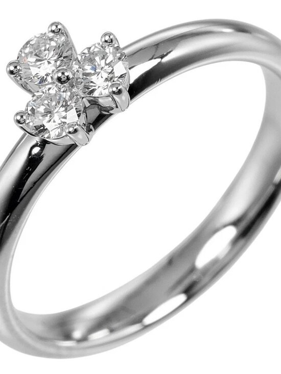 Tiffany & Co. Jewelry - TIFFANY&Co. Aria Ring Pt950Platinum/diamond #4.5(US Size) 3.7g Women